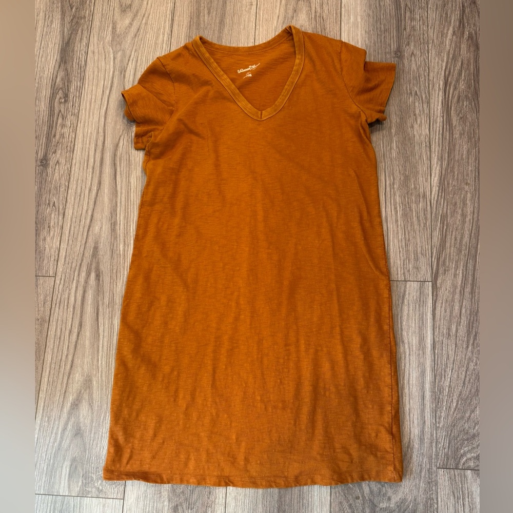 Universal Thread Rust V-Neck Dress
